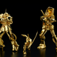 Illustration for article titled Gold Gundam Statues Go On Sale In Japan For Only $240,000